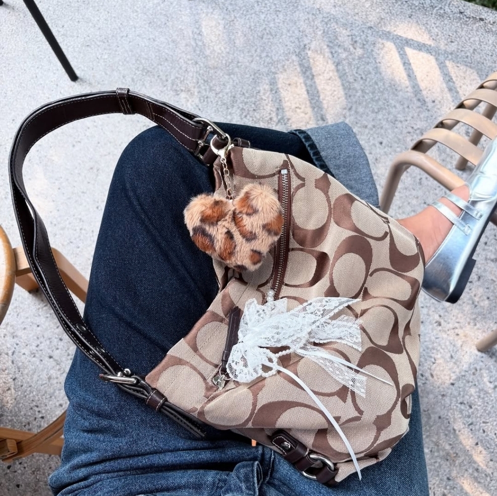 Coach 24cm Signature Duffle 2way Bag - Picture 16 of 16